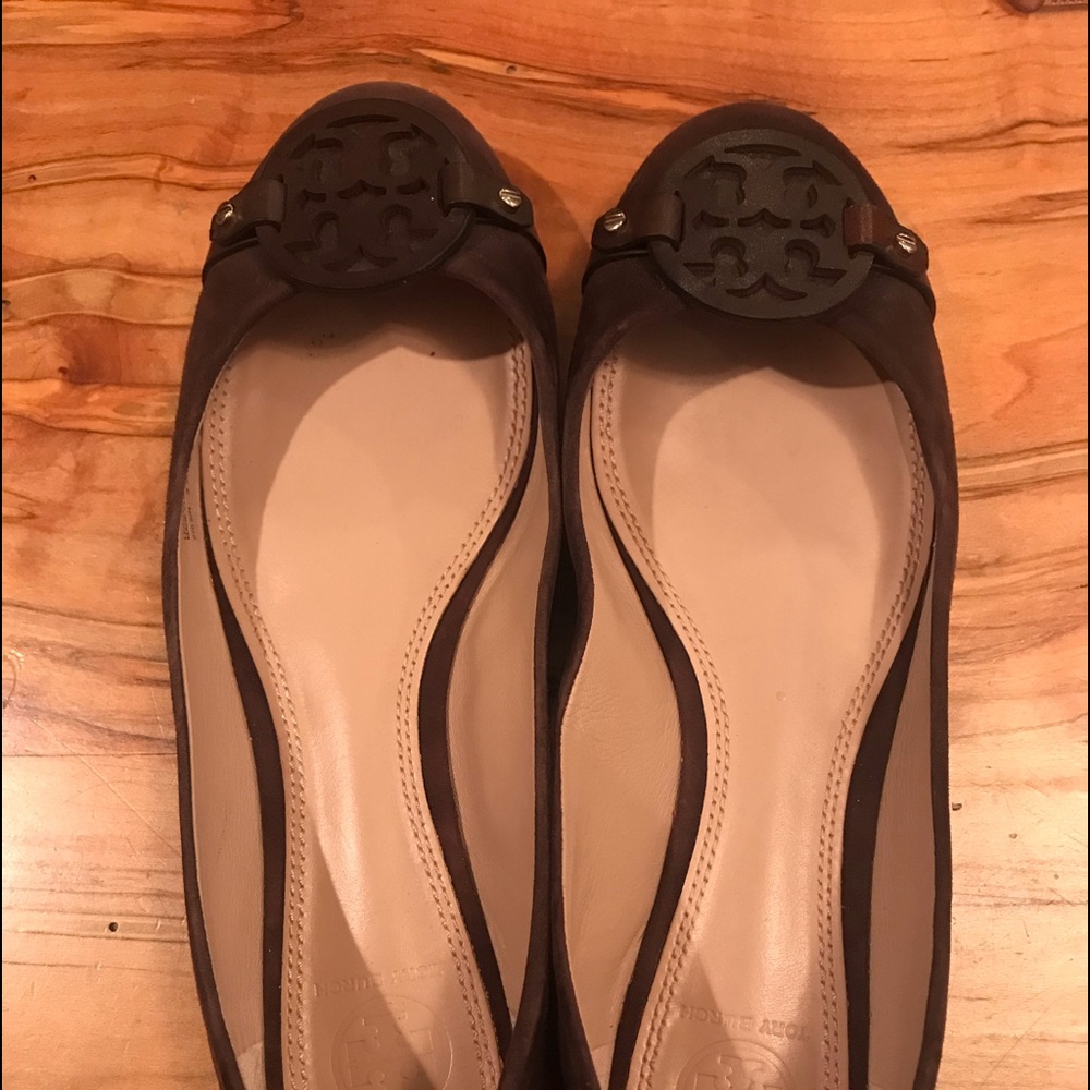 Suede Tory Burch flats